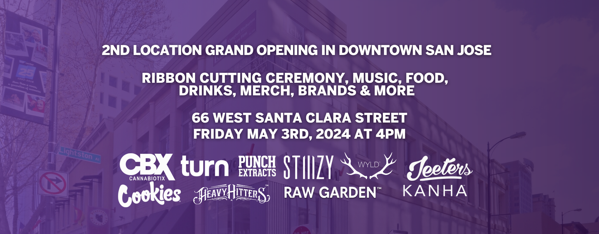 Purple Lotus Downtown San Jose Grand Opening Takeover