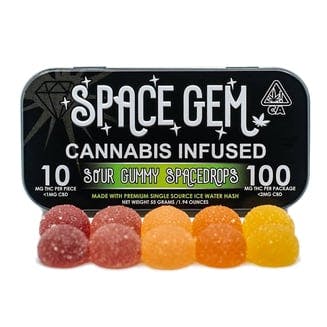 Sour Gummy Spacedrops (100mg)