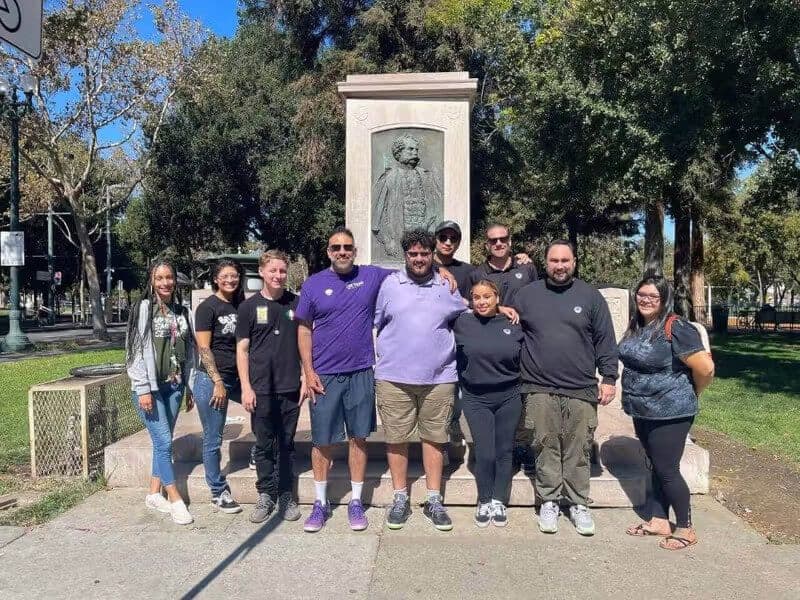 Purple Lotus dispensary team in San Jose