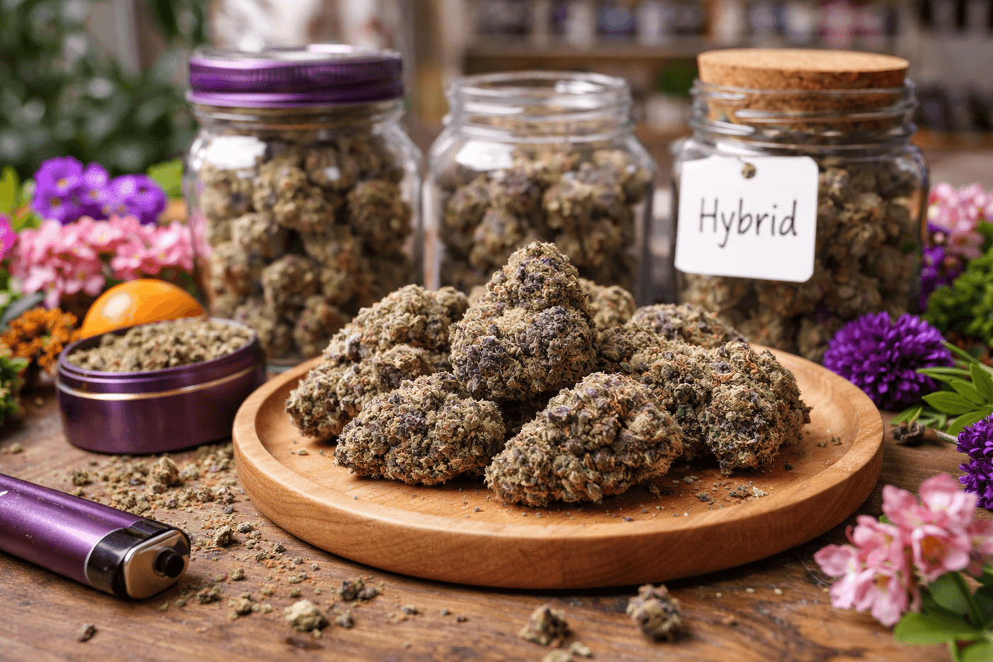 Best Hybrid Flower at Purple Lotus This Month