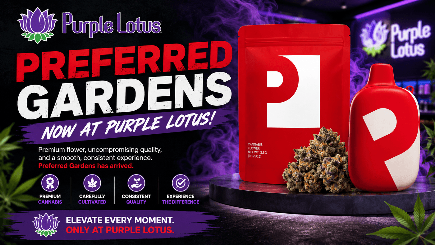 Preffered Gardens Now at Purple Lotus!