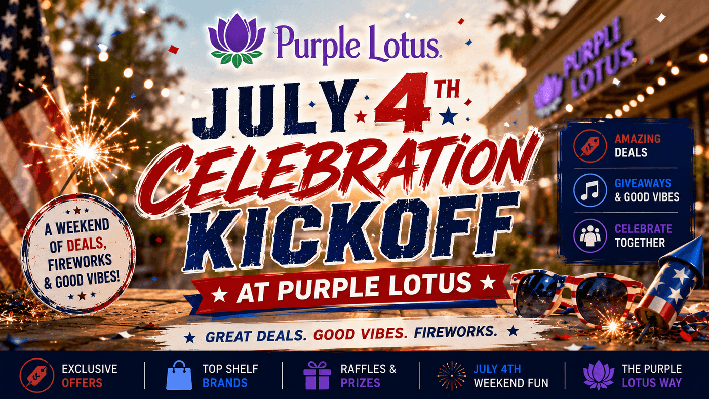 July 4th Celebration Kickoff at Purple Lotus