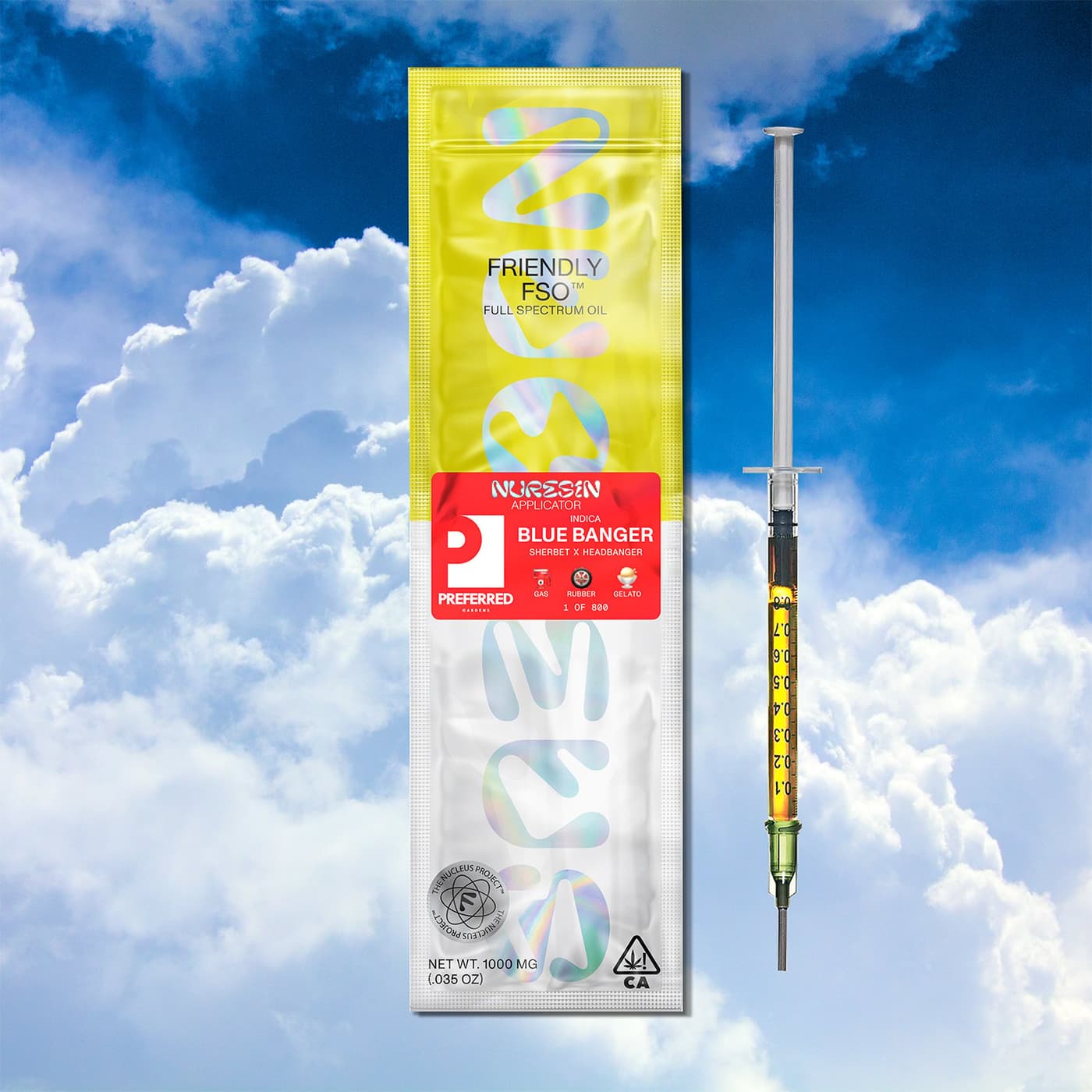 Friendly Brand x Preferred Gardens – Blue Banger