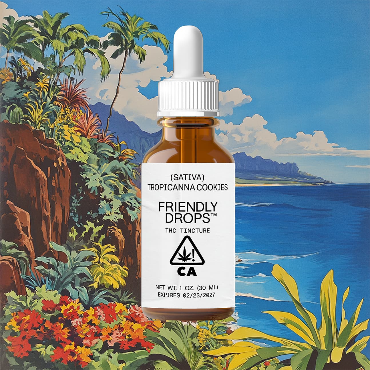 Tropicana Cookies [1oz] (1000mg)