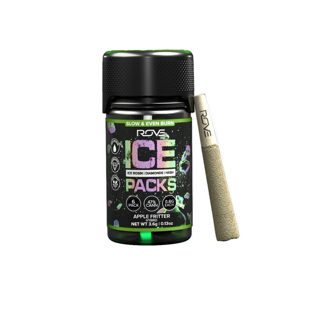 Apple Fritter - Infused Ice Packs (Rosin, Hash, and Diamonds) [6x 0.6g]
