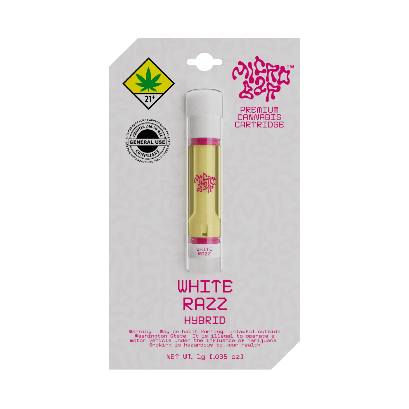 White Razz - 1G - 510 Cart