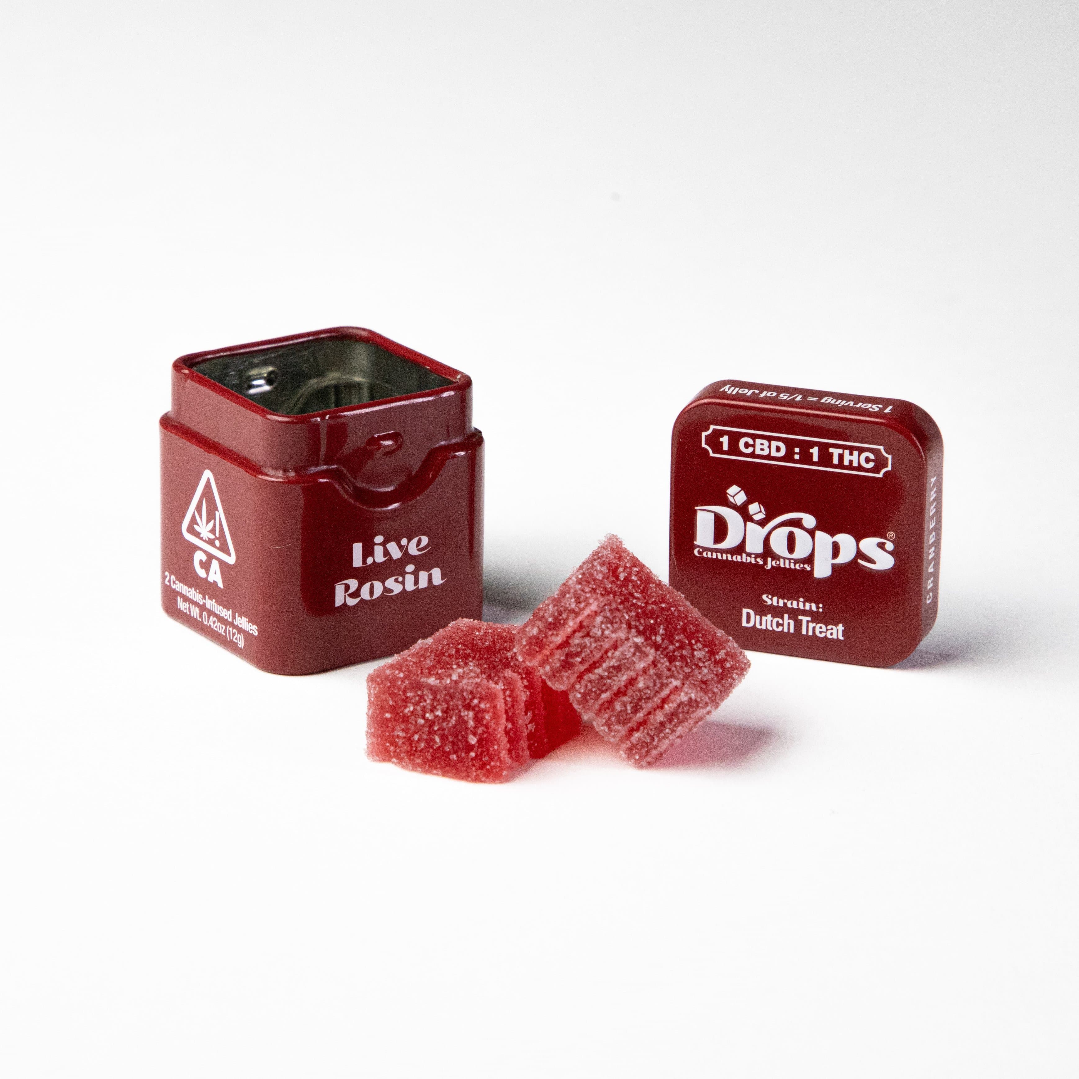 Cranberry ‘Daydreamy’ [2pk] (100mg THC, 100mg CBD)