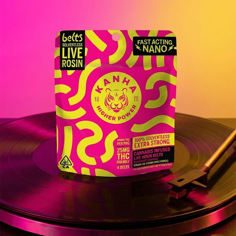 Strawberry Lemonade Live Rosin Belts - Indica [4pk] (100mg)