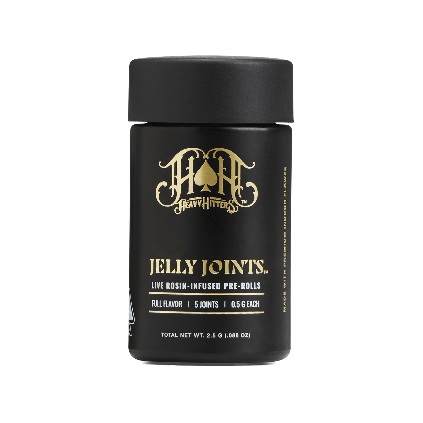 Greenline: Orange Tree x Whitethorn Rose | Sativa - Jelly Rosin Infused 0.5g Preroll 5-Pack