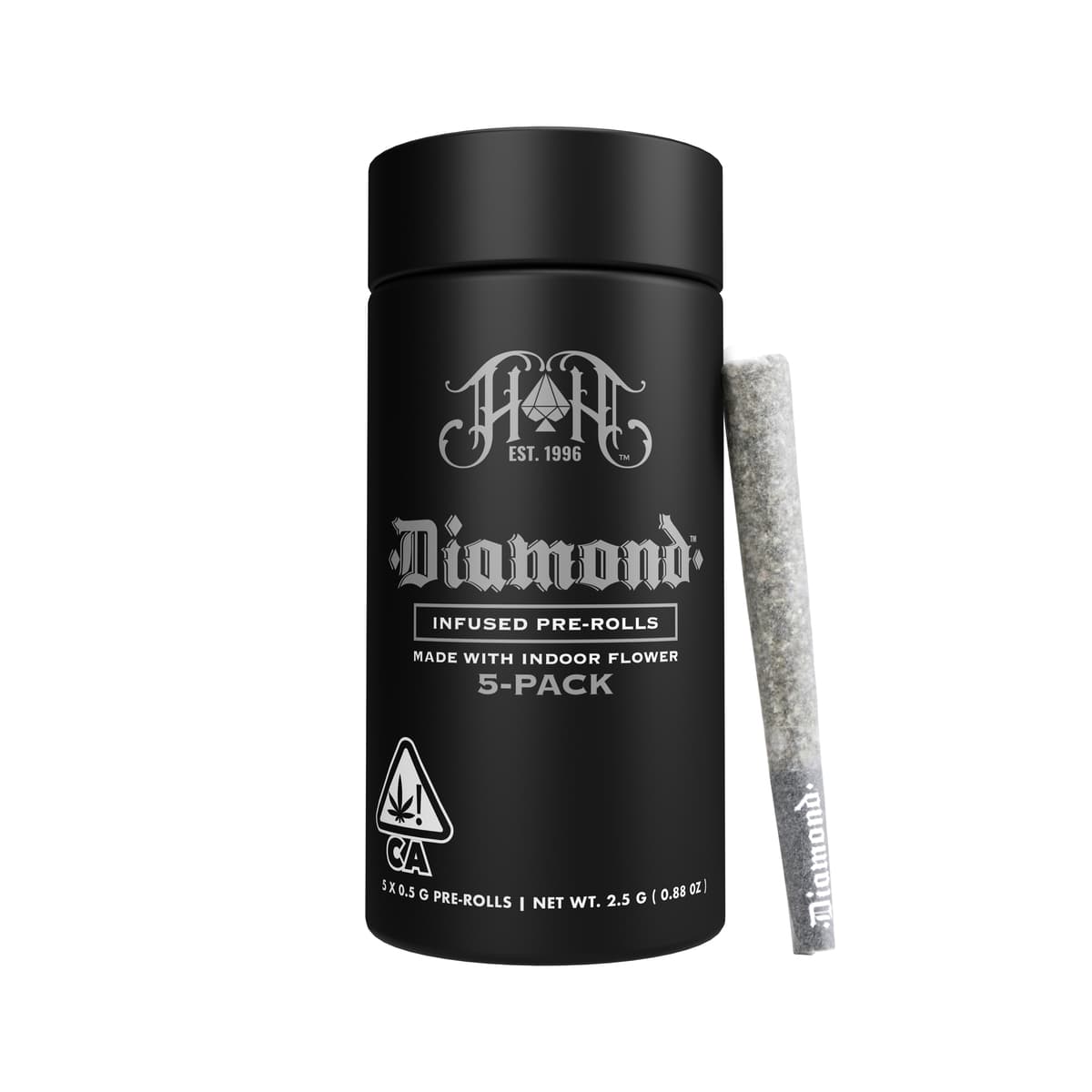 Durban Poison | Sativa - Diamond Thca-infused Pre-rolls - 2.5g 5-pack