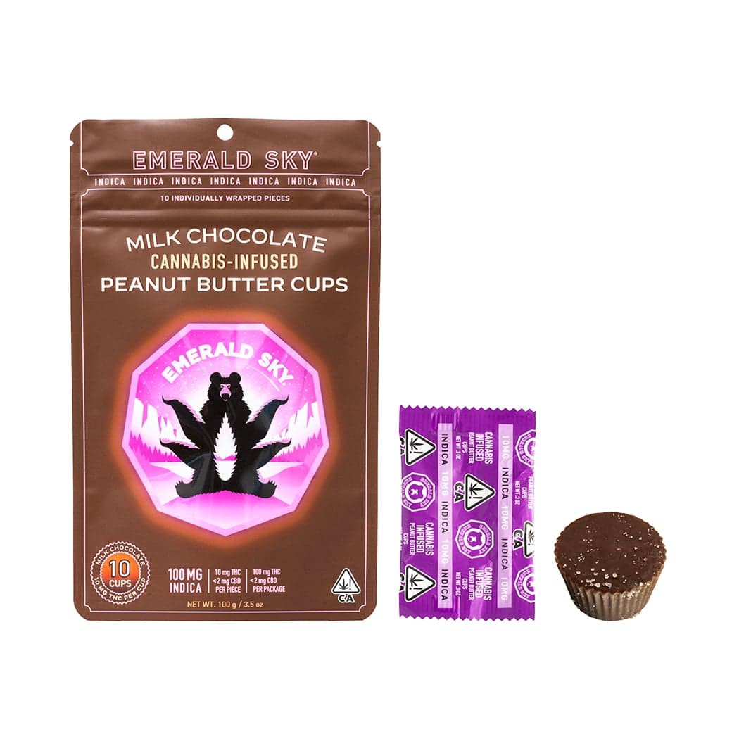 Peanut Butter Cups Milk Chocolate | 10pk/10mg - 100mg | Indica
