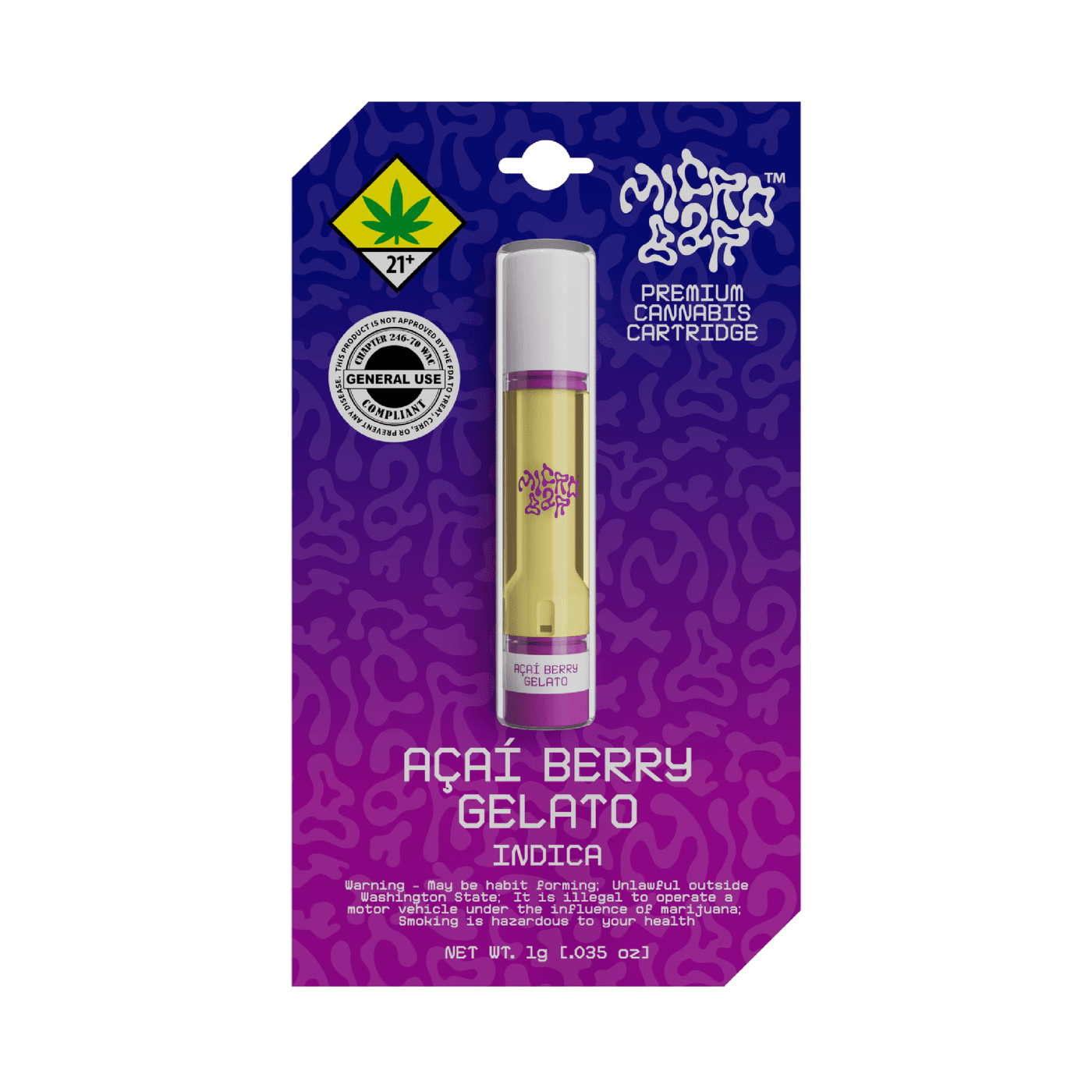 Acai Berry Gelato 1G - 510 Cart