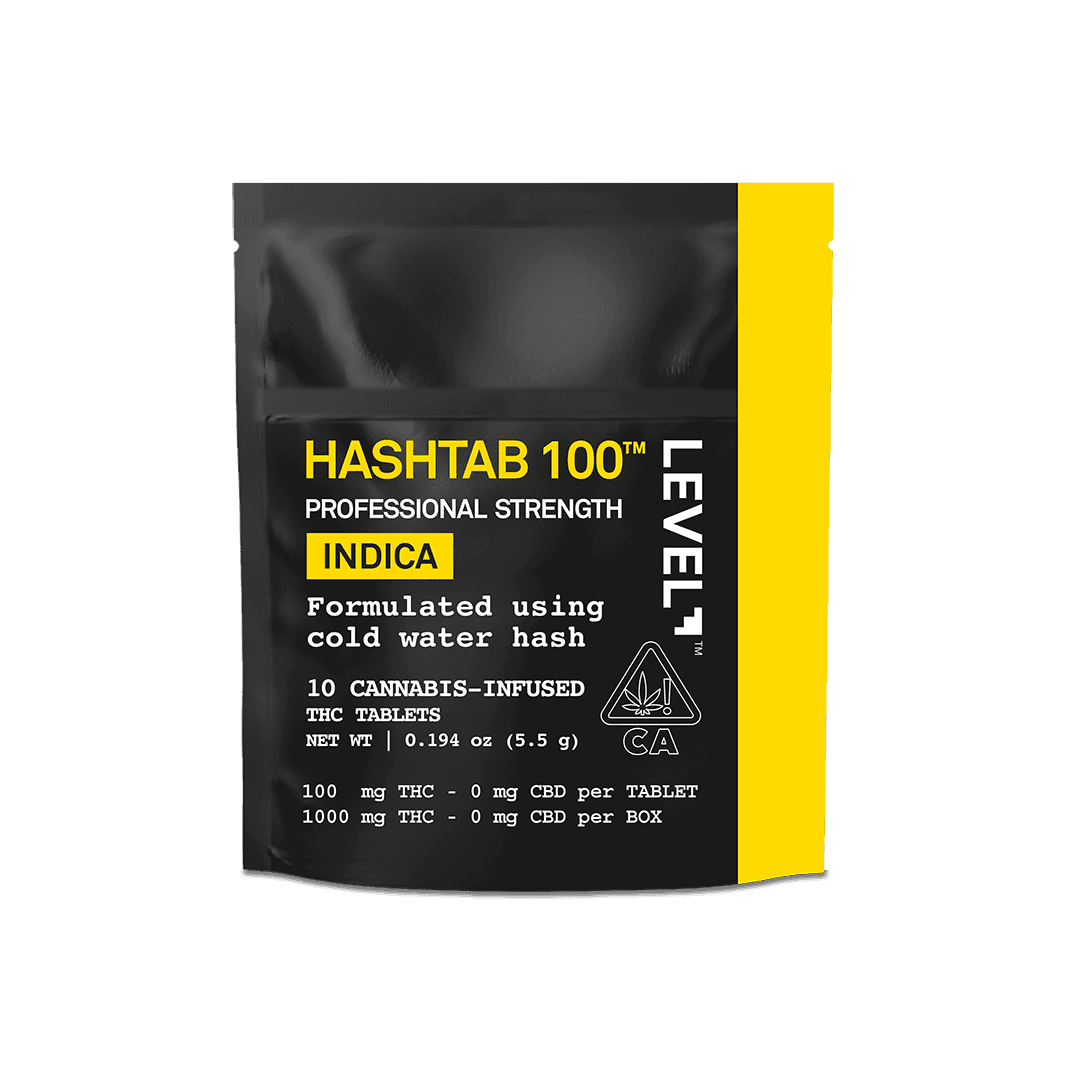 HASHTAB 100 Indica [10pk] (1000mg)
