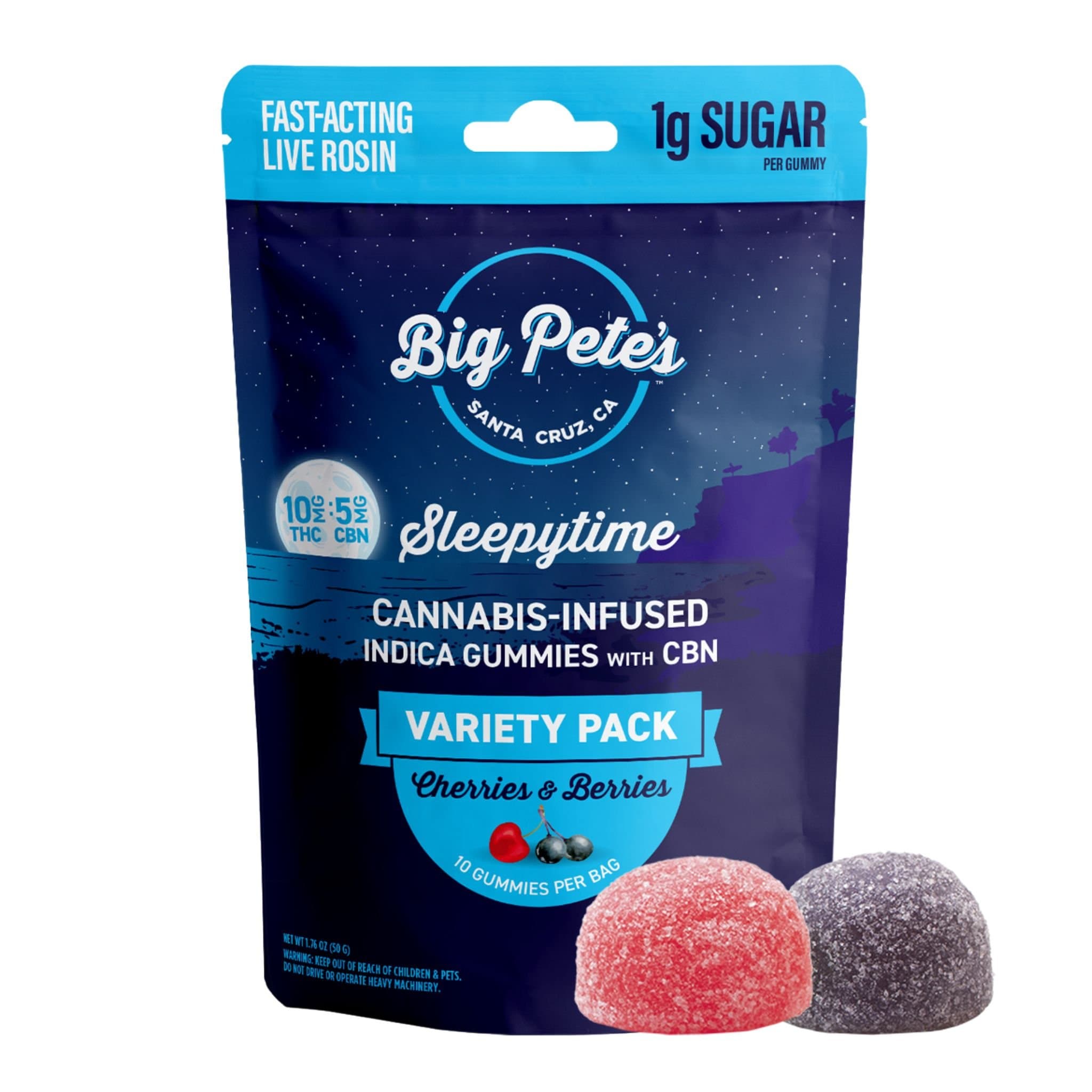 Cherries & Berries - Sleepytime [10pk] (100mg THC/50mg CBN)