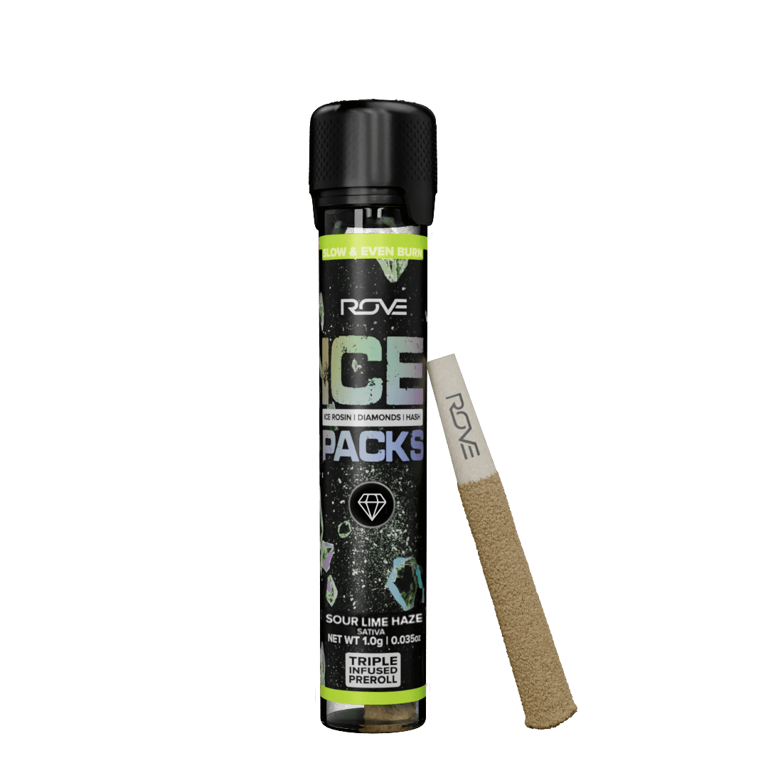 Sour Lime Haze - Triple Infused Ice Pack (Rosin, Hash, and Diamonds) [1g]