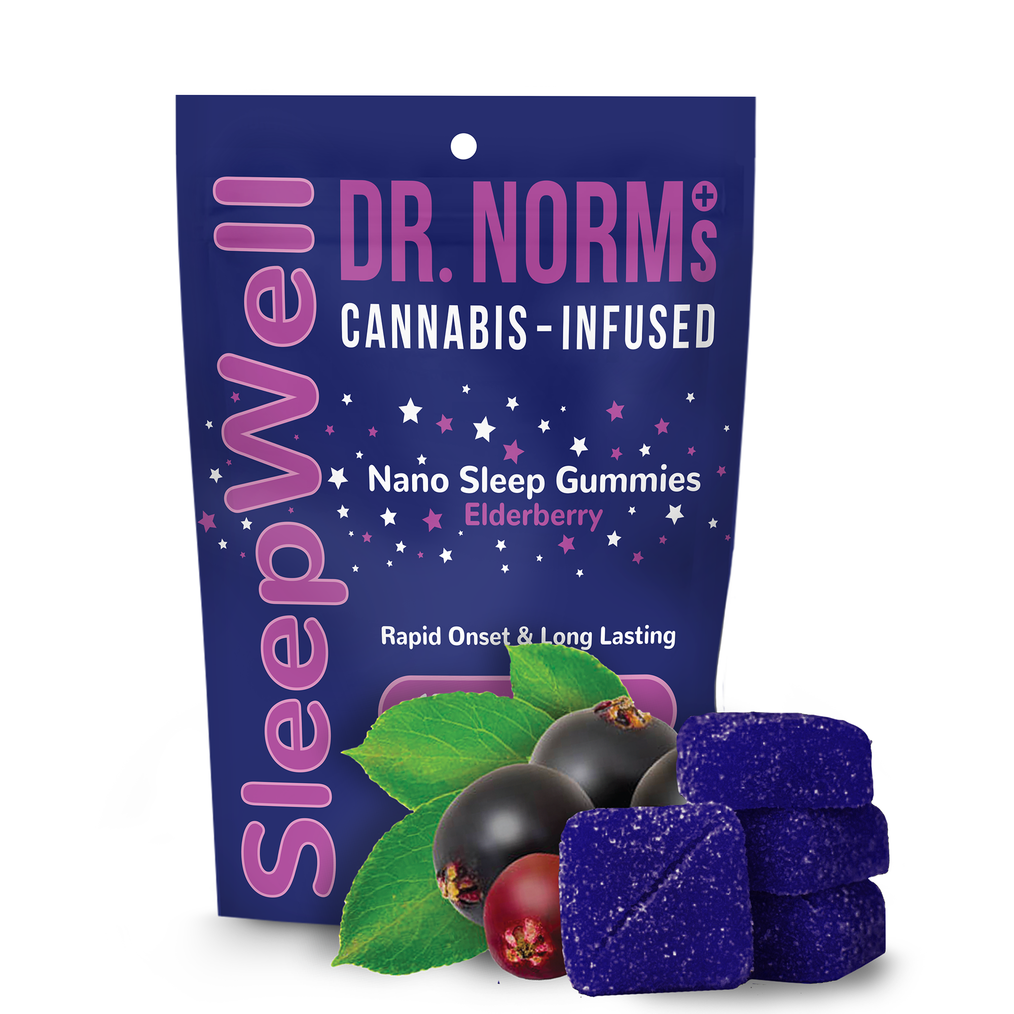 Sleep Well - Elderberry (100mg THC/50mg CBN)