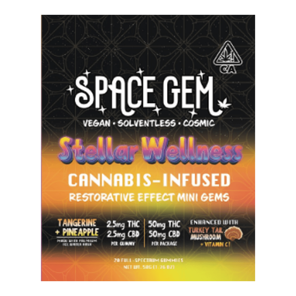 Stellar Wellness Gummies [20pk] (50mg CBD/50mg THC)
