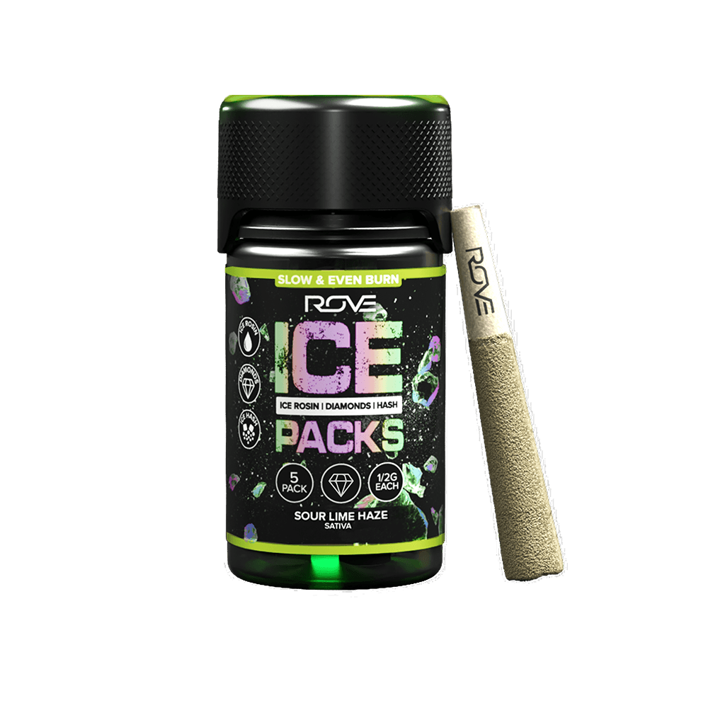 Sour Lime Haze - Infused Ice Packs (rosin, Hash, And Diamonds) [.5g]