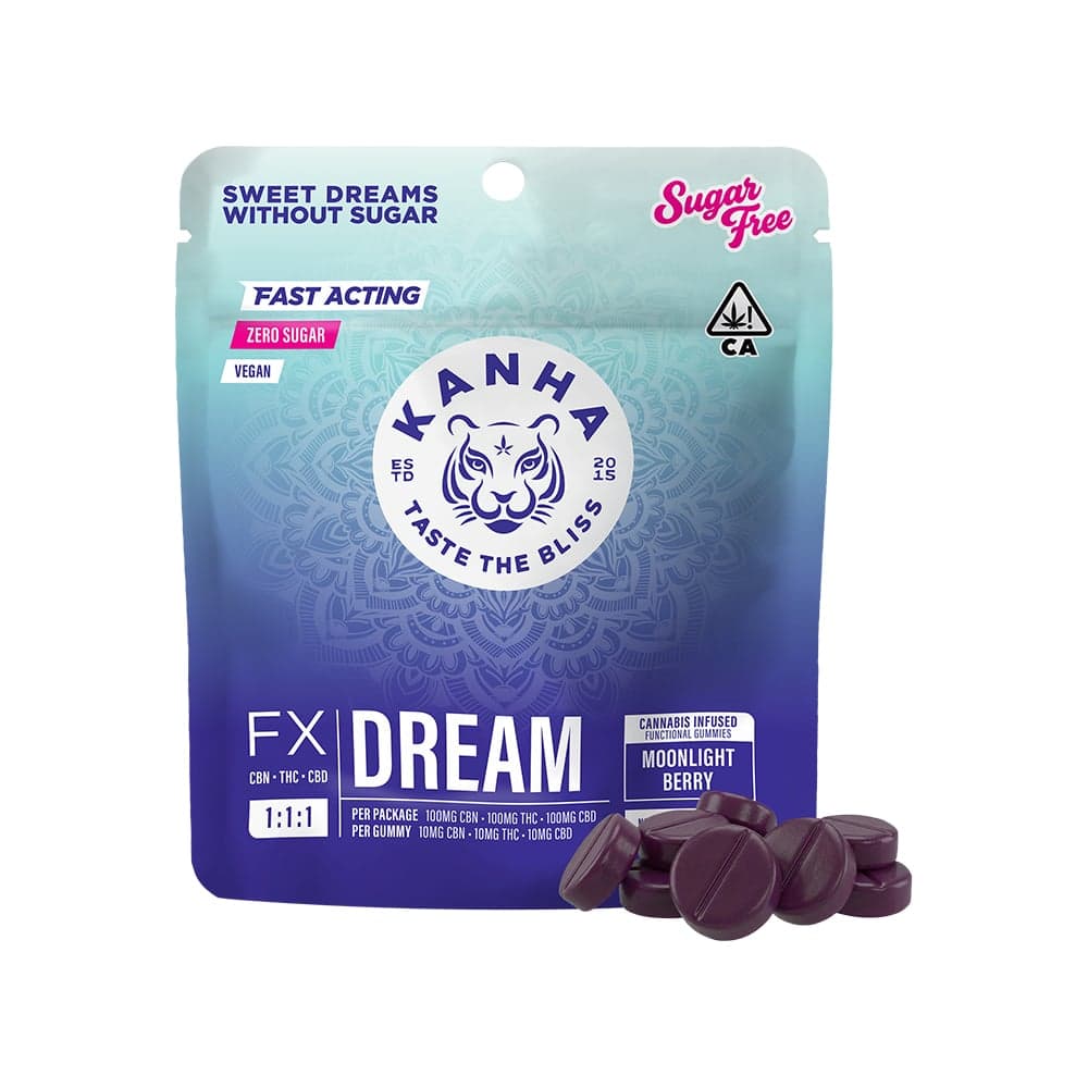 1:1:1 Moonlight Berry DREAM [10pk] (100mg CBD/100mg THC/100mg CBN)