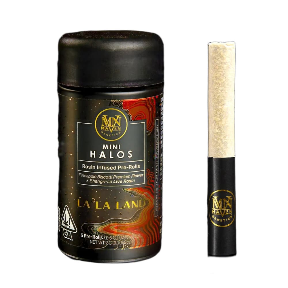 La La Land Mini Halos Infused Pre-Roll Single [.6g]