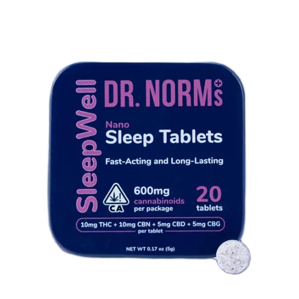 SleepWell Nano [20pk] (100mg CBD/200mg THC/200mg CBN/100mg CBG)