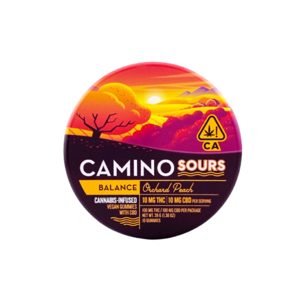 10:10 'Balance' Orchard Peach [10pk] (100mg CBD/100mg THC)