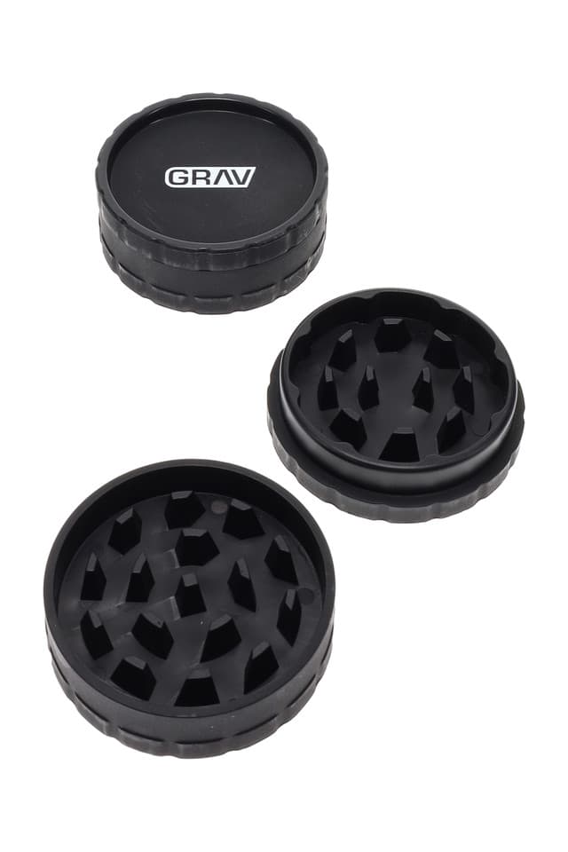 GRAV® Hemp Plastic 2-piece Grinder