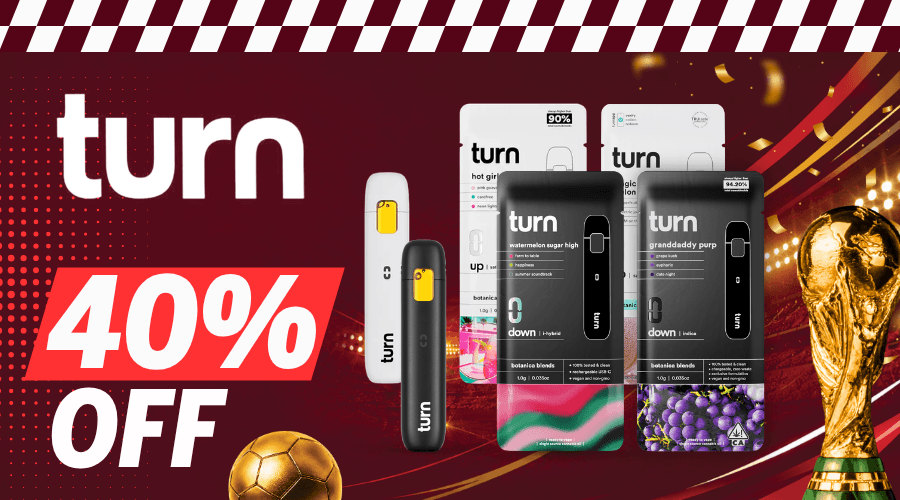 Turn 40% off
