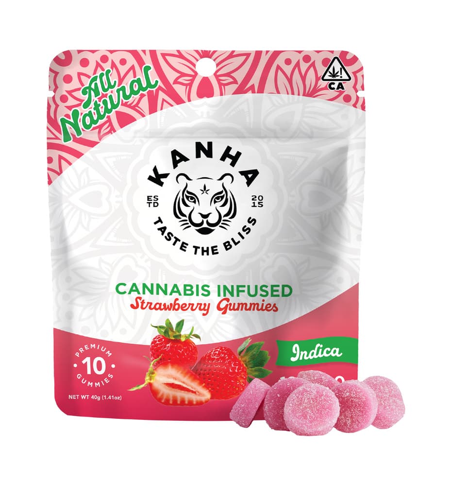 Strawberry - Indica [10pk] (100mg)