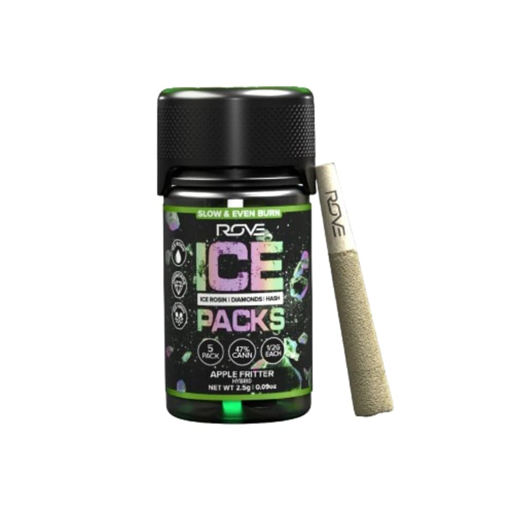 Apple Fritter- Infused Ice Packs (Rosin, Hash, and Diamonds) [5x 0.5g]