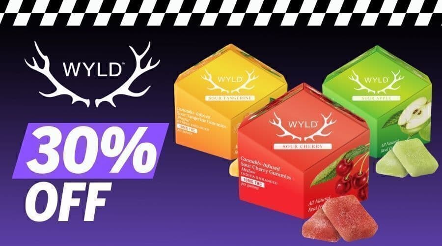 30% Wyld Gummies