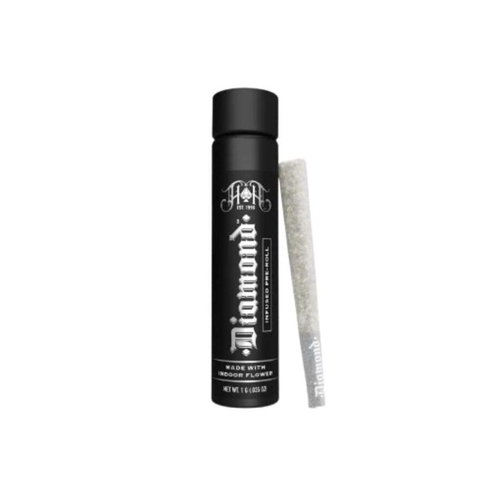 Trainwreck | Hybrid - Diamond THCA-Infused Pre-Roll - 1G Joint