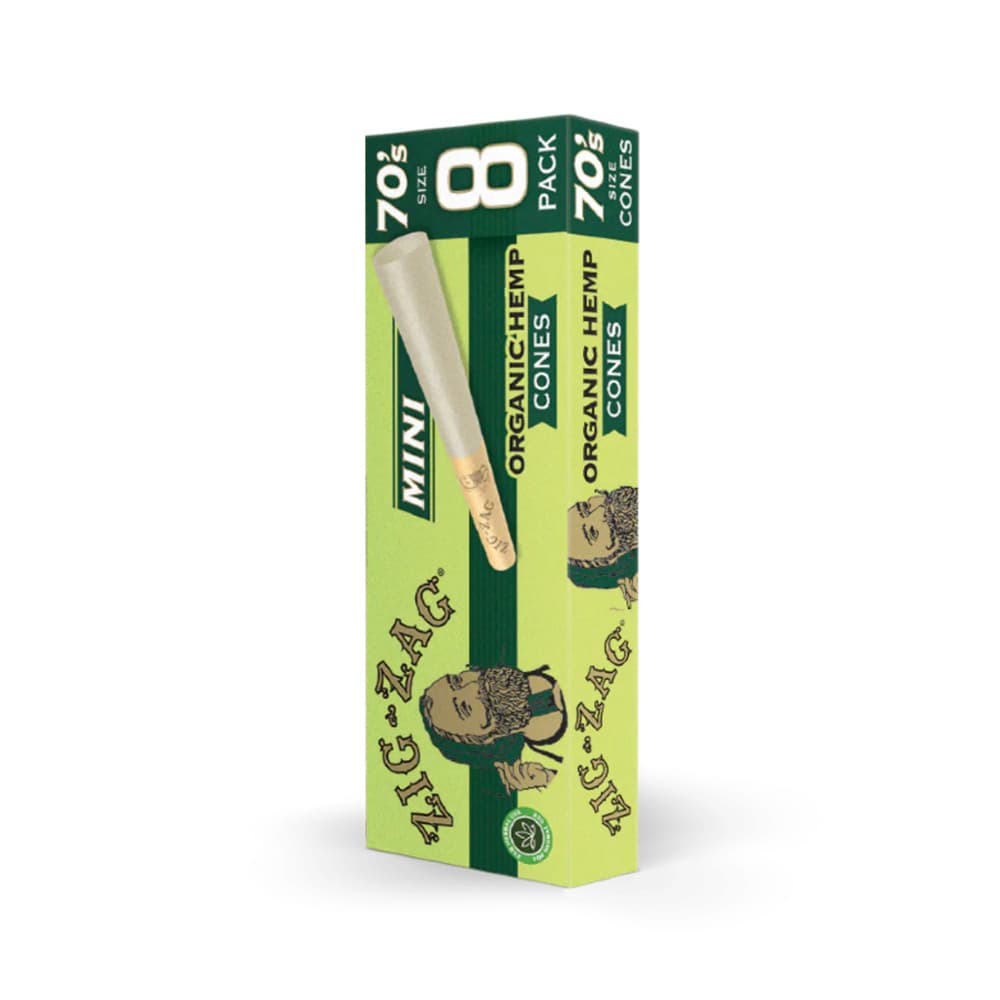 Organic Hemp Mini Cones - 70mm [8pk]