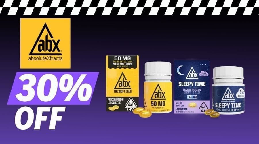 ABX 30% Off Soft Gels 