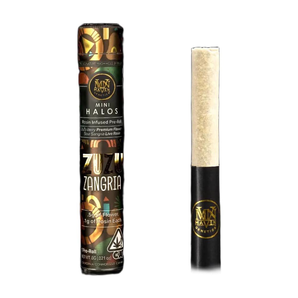 Zuzu Zangria Mini Halos Infused Pre-Roll Single [.6g]