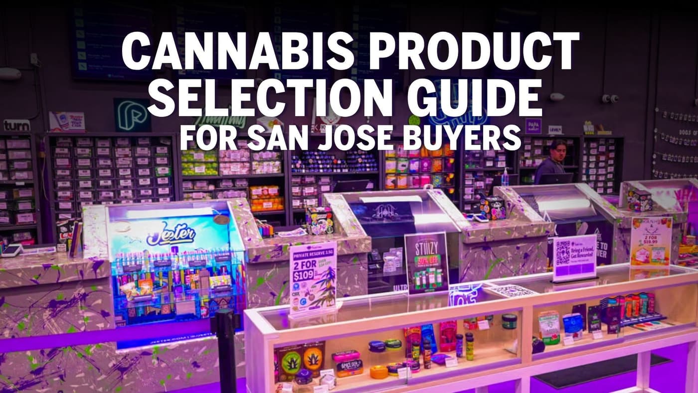 Cannabis Product Selection Guide for San Jose Buyers