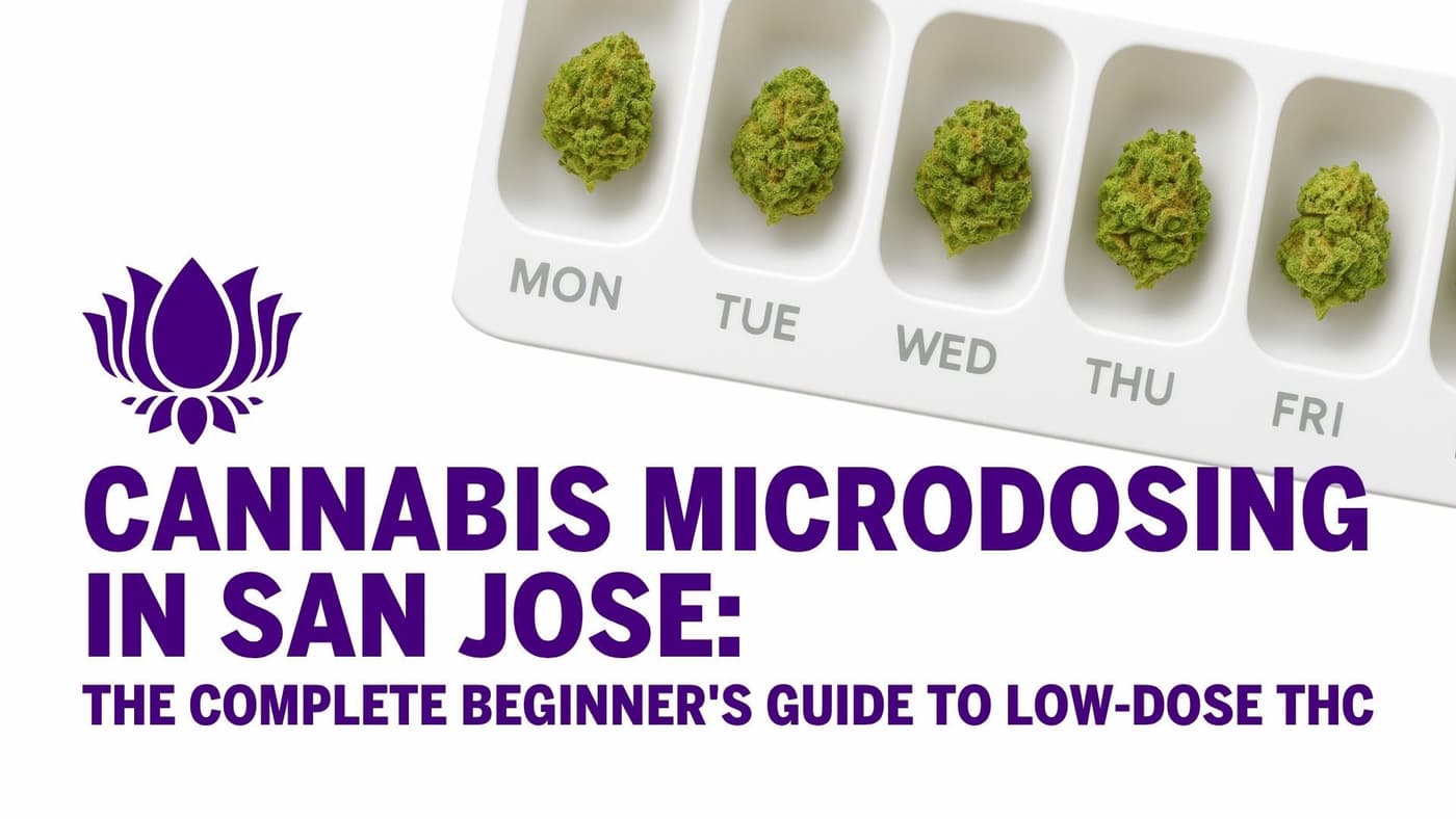 Cannabis Microdosing in San Jose: The Complete Beginner's Guide to Low-Dose THC 🌱