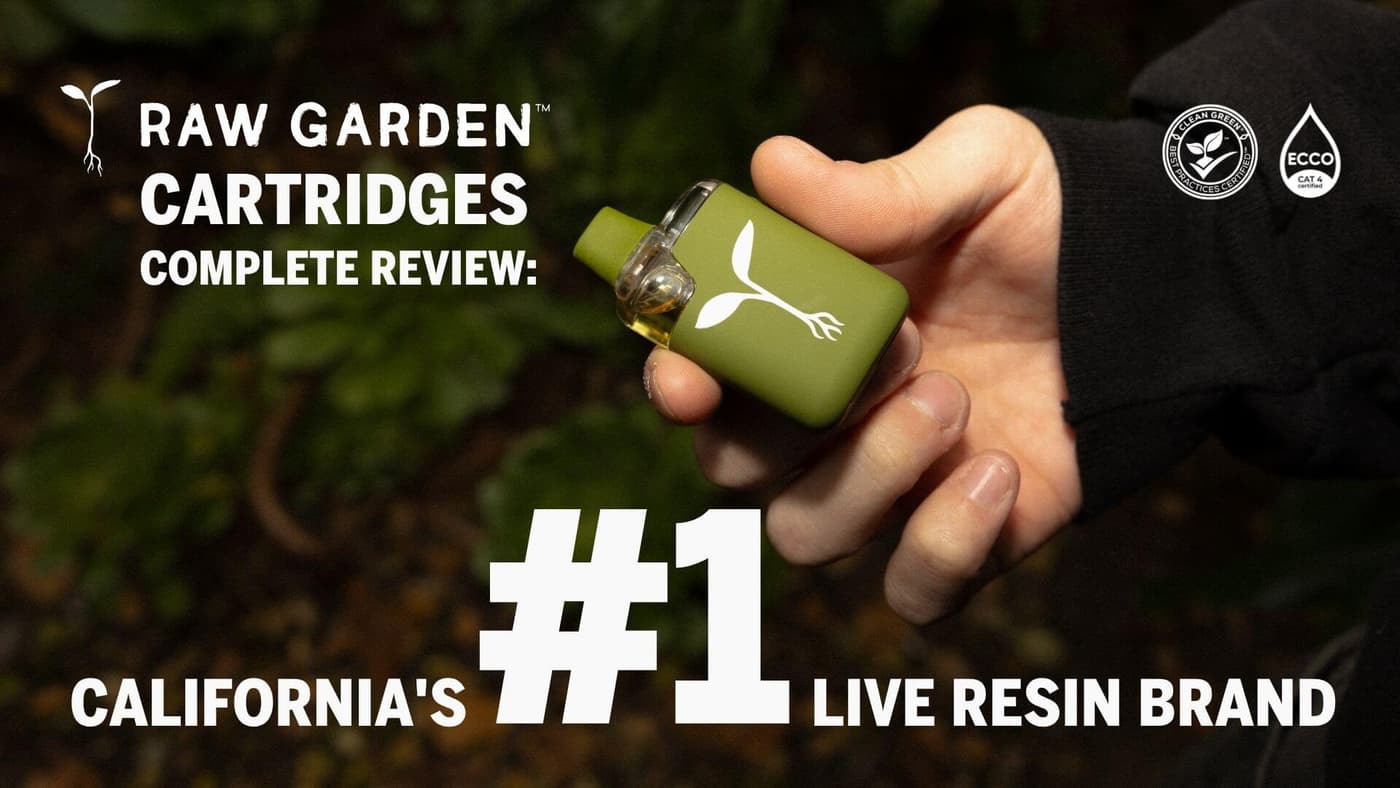 Raw Garden Cartridges Complete Review: California's #1 Live Resin Brand