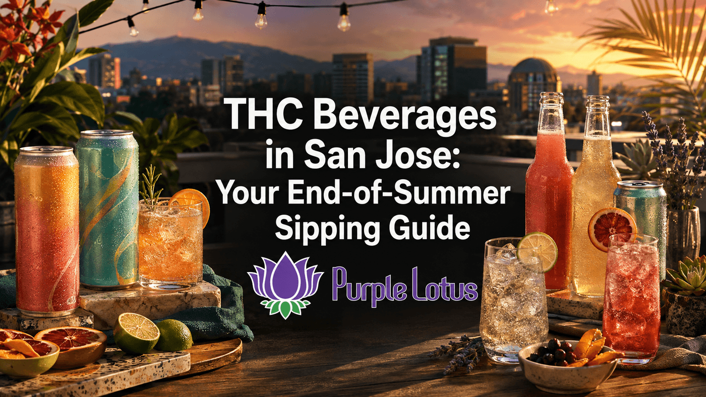 THC Beverages in San Jose: Your End-of-Summer Sipping Guide