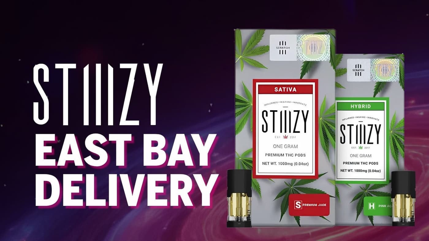 STIIIZY East Bay Delivery: Premium Cannabis Pods & White Glove Service to Hayward, Livermore & Dublin