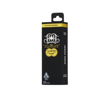 Acapulco Gold | Sativa - Ultra Extract High Potency Oil - 0.3G All-In-One Vape