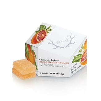 Blood Orange 1:1 CBC [Sativa Enhanced Gummies] (100mg THC/100mg CBC)