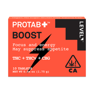 PROTAB+ BOOST [10pk] (200mg D9 THC/70mg THCv/30mg CBG/20mg THCa)