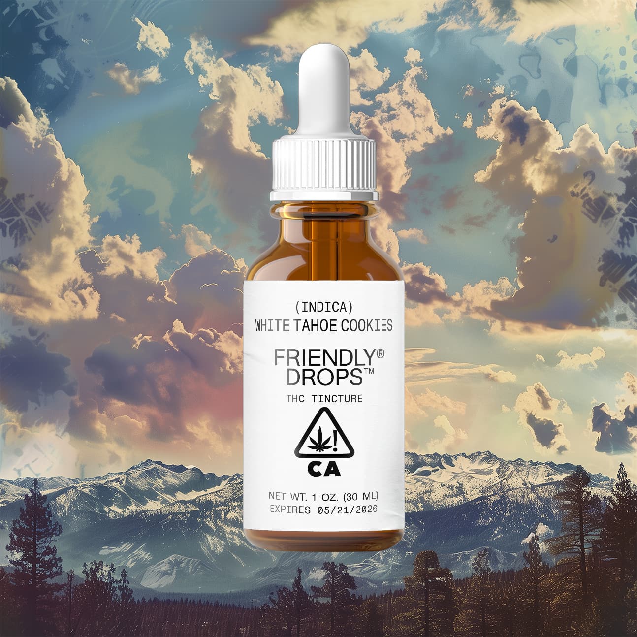 White Tahoe Cookies (1000mg)