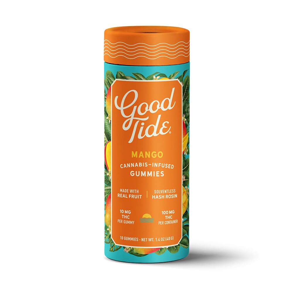 Mango Single-Strain Hash Rosin Gummies | Mellow | 100mg