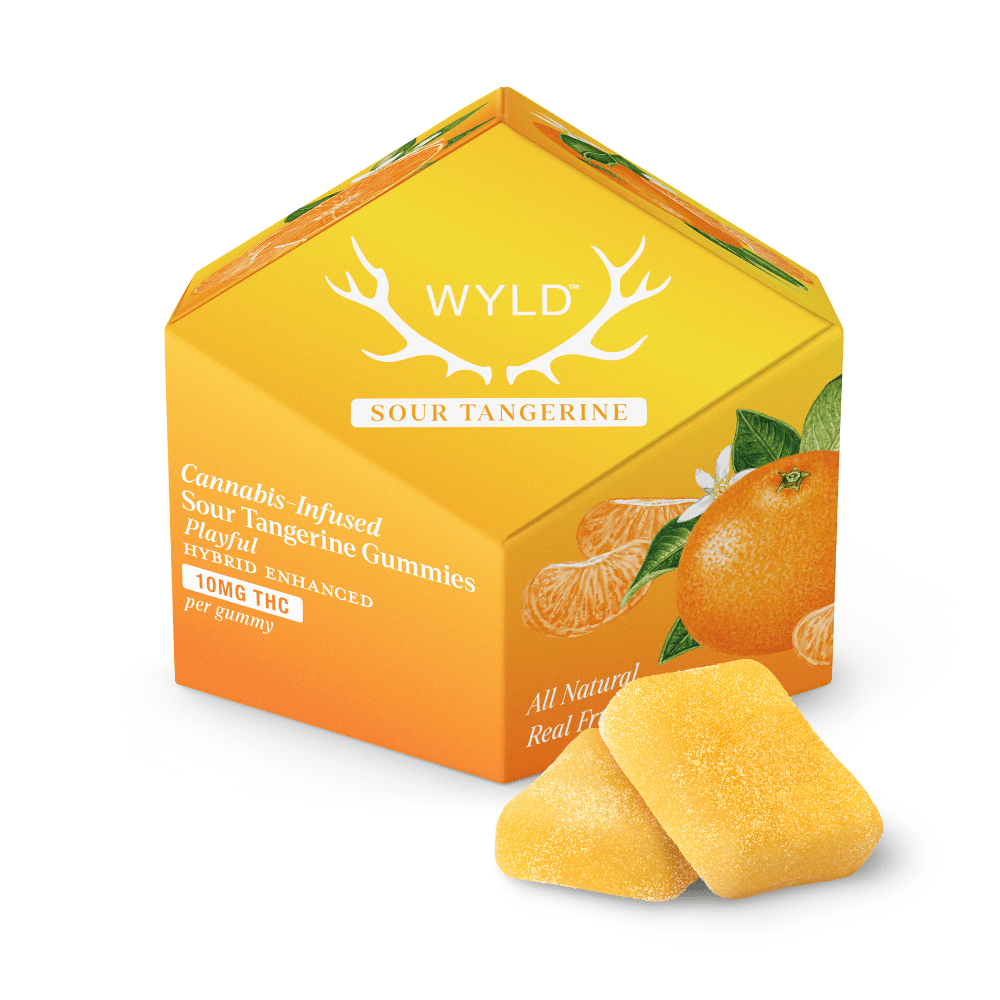 Sour Tangerine Hybrid Enhanced Gummies | 100mg
