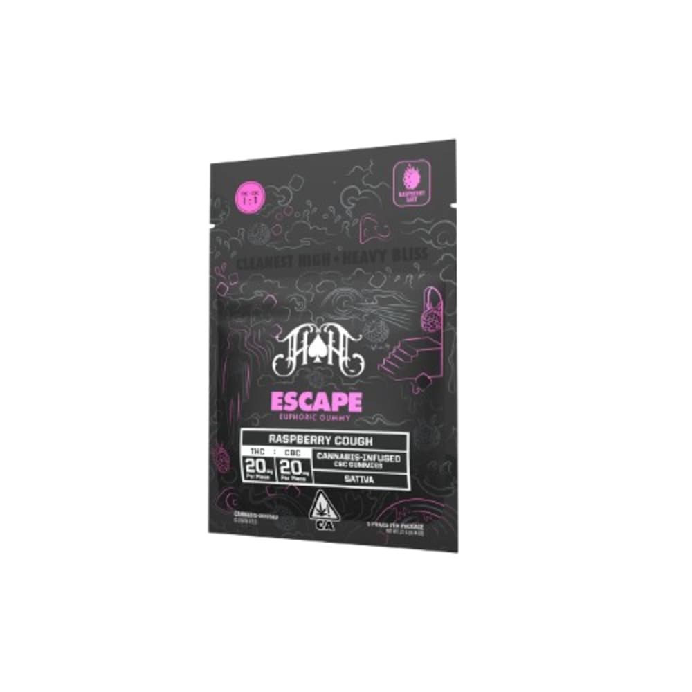 Raspberry Cough | Sativa - Escape RCS CBC Euphoric Gummy