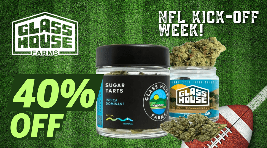 Glass House 40% Off