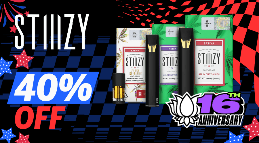 Stiiizy 40% off